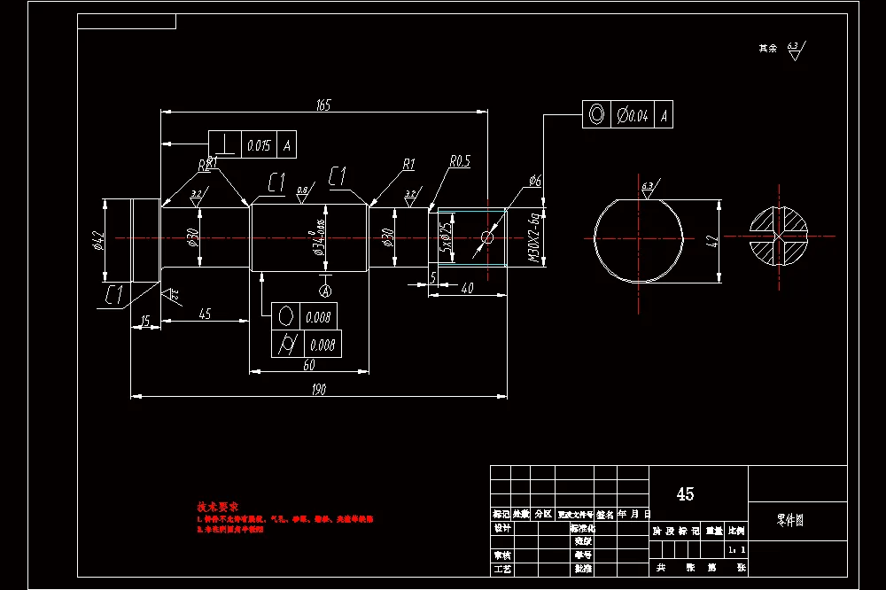 JJ9511-凸轮杆加工工艺及钻孔夹具设计