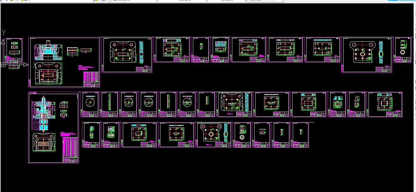 全部CAD图纸 34张