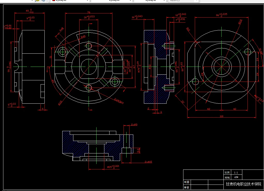 数控铣床零件图3