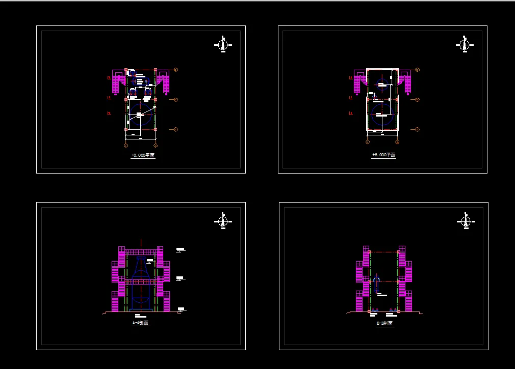 草酸酯加氢工段车间车间布置图
