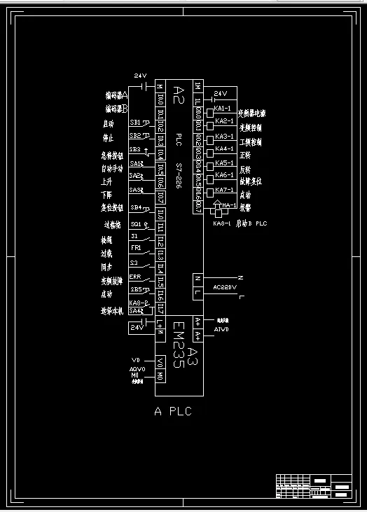 PLC接线图
