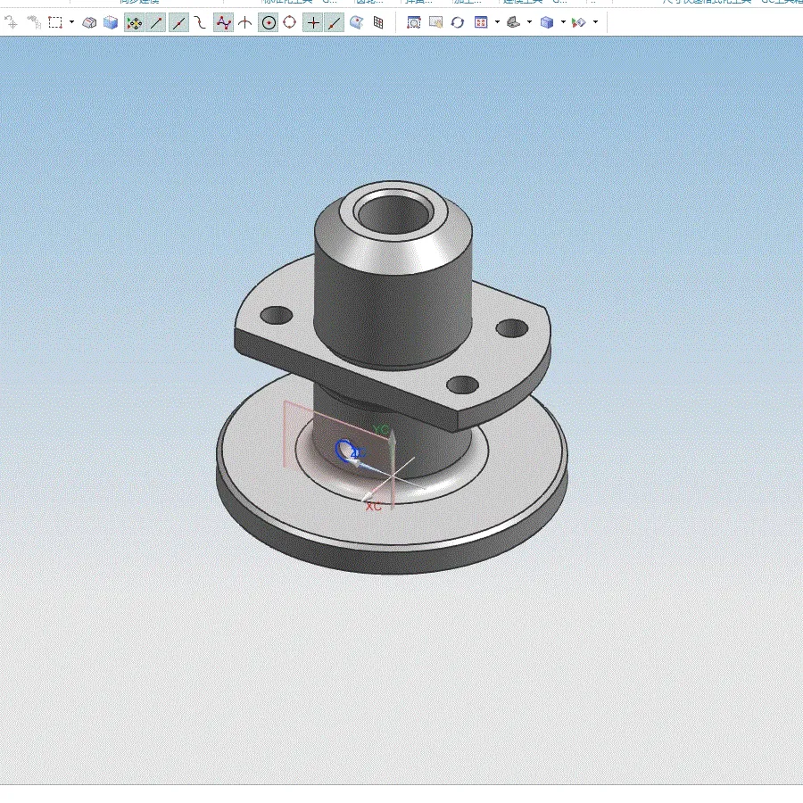 JJ9564-法兰盘831004的数控车加工工艺与手动编程、斯沃仿真【含UG三维图】