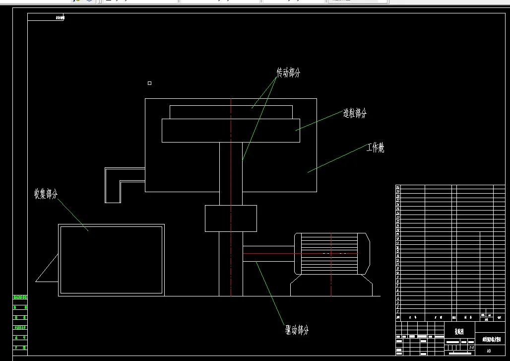 饲料颗粒机方案图