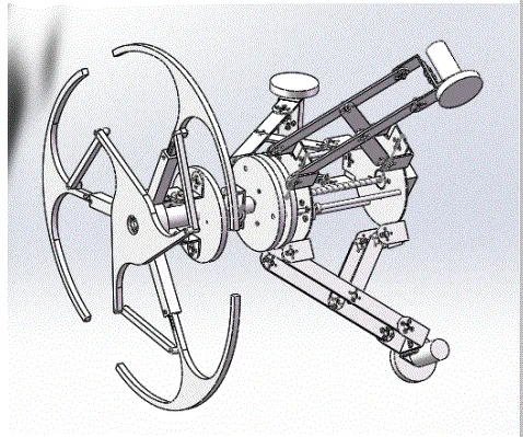 JJ9997-管道清扫机器人机械结构及控制系统设计【含SW三维图】