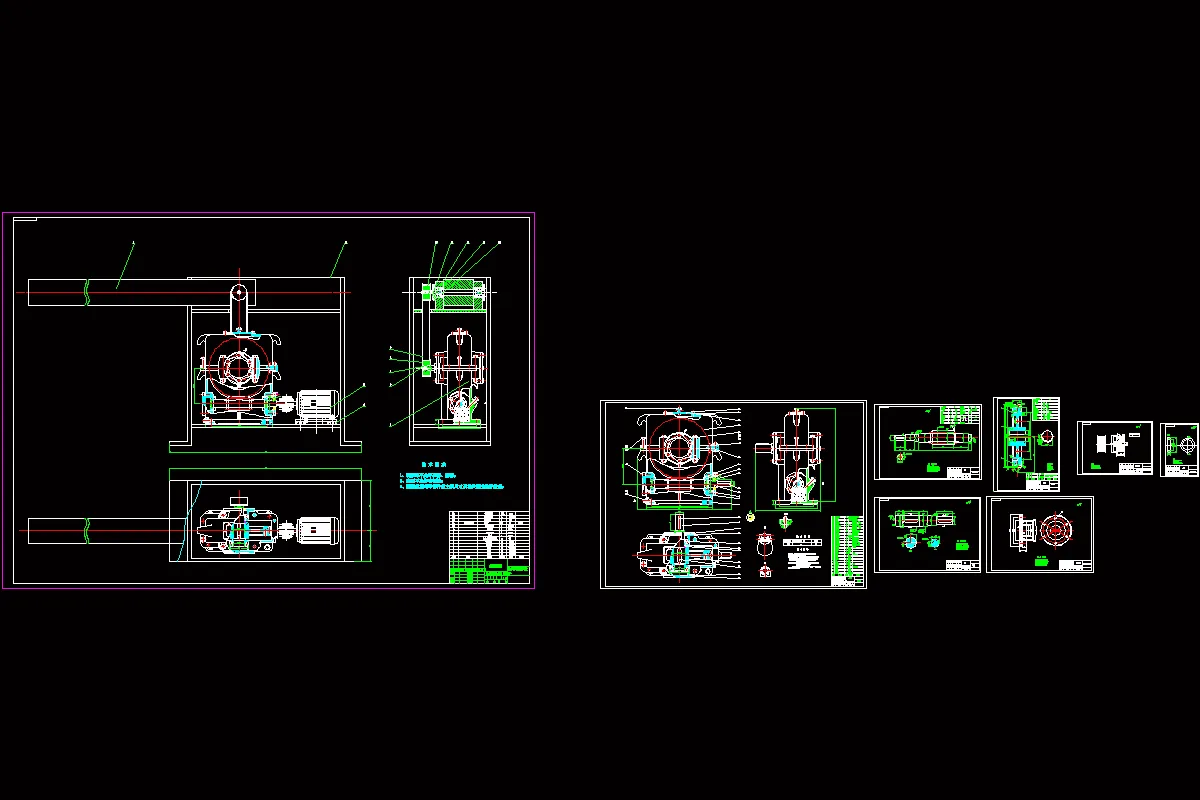 全部CAD图纸 8张