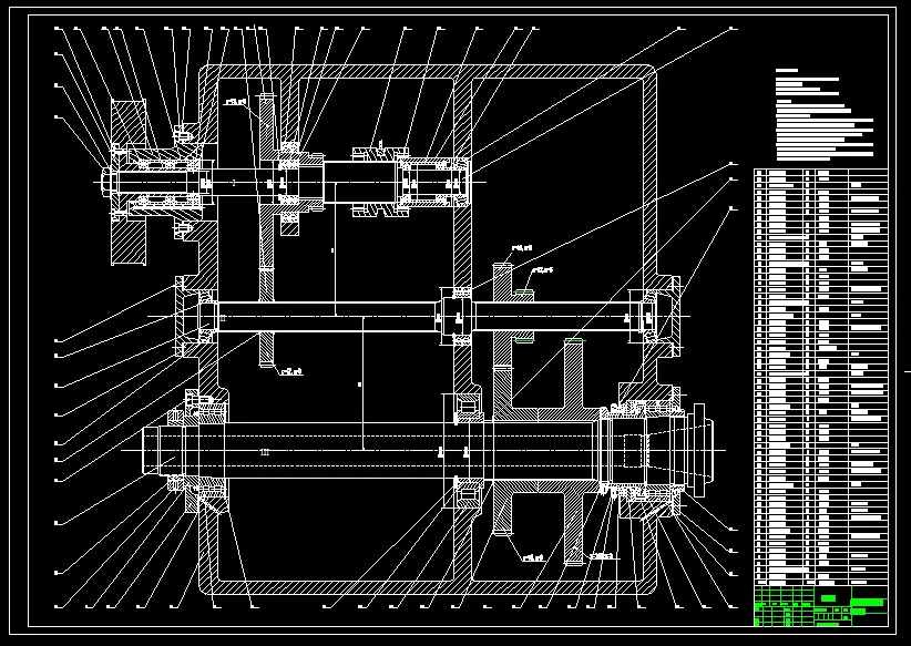 M1084-分离式主传动系统设计