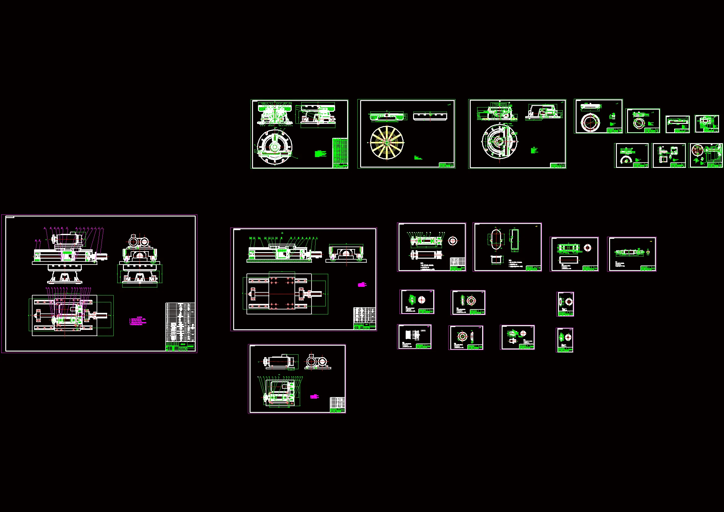 全部CAD图纸 24张