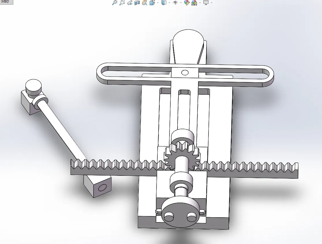 JJ9725-一种自动化旋转推进机构的三维设计【含三维图】