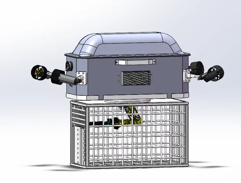 JJ9788-海胆海参捕捞机器人的设计【含SW三维图】