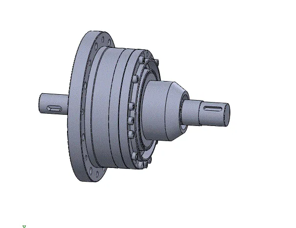 Z918-谐波齿轮减速器设计及性能仿真【含SW三维图】