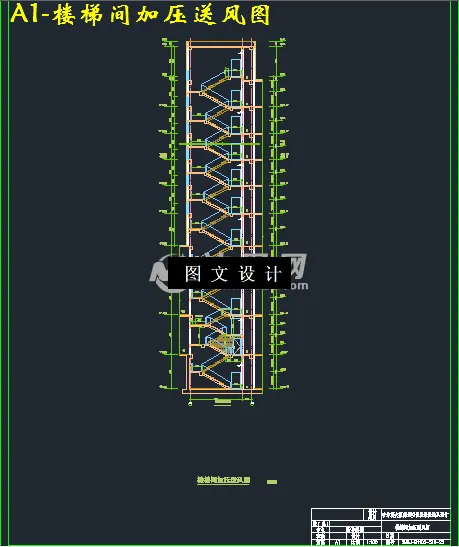 楼梯间加压送风图