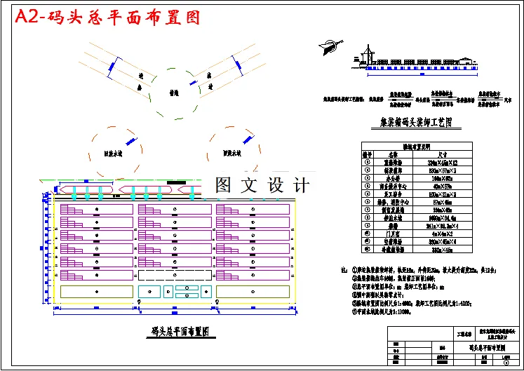 M3486-某港区集装箱码头三期工程设计