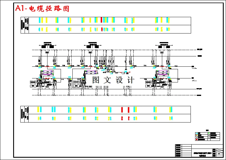 电缆径路图