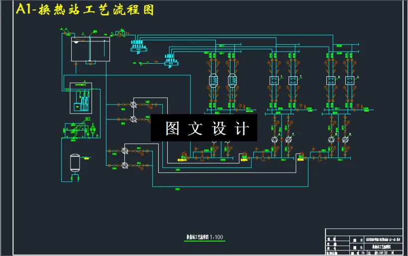 换热站工艺流程图