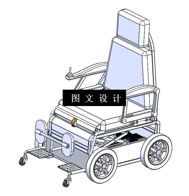 M2503-自行式康复轮椅结构设计[含SW三维图]
