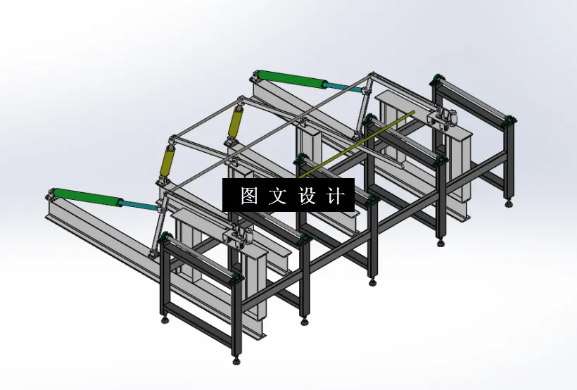 M2725-冷床上钢机构设计[含SW三维图]
