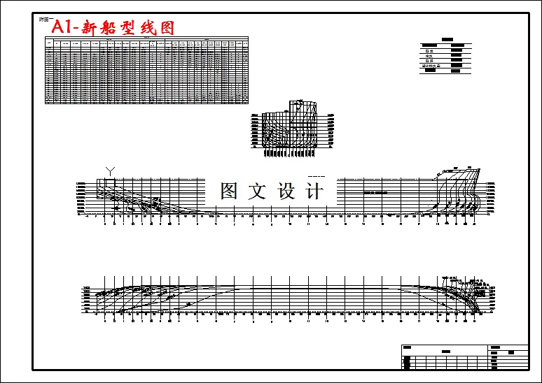 M2969-63000DWT散货船总体方案初步设计