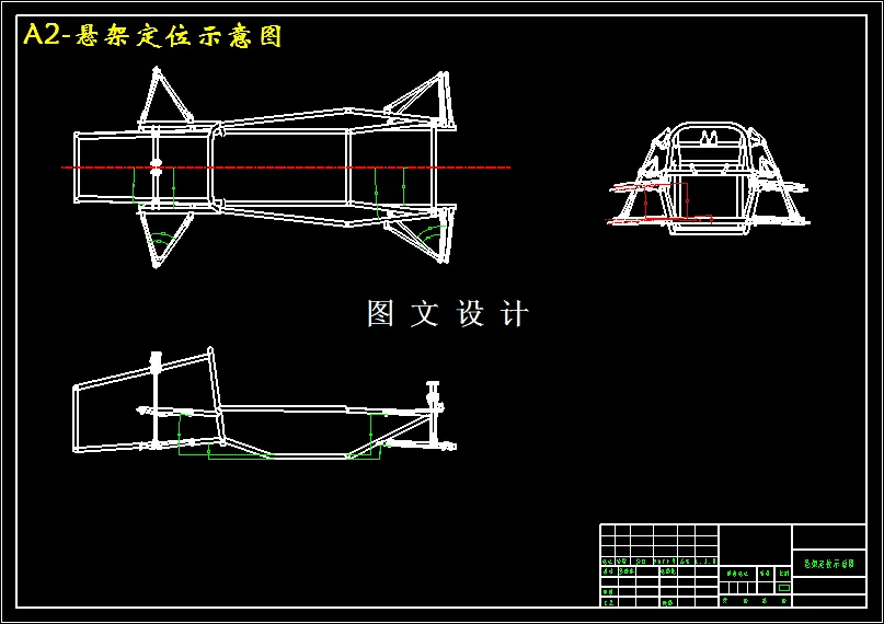 悬架定位示意图