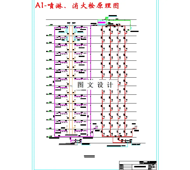 喷淋、消火栓原理图
