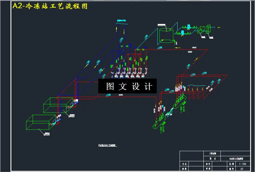 冷冻站工艺流程图