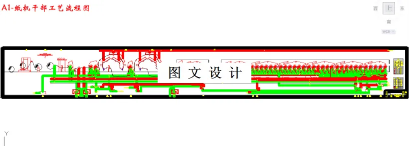 纸机干部工艺流程图