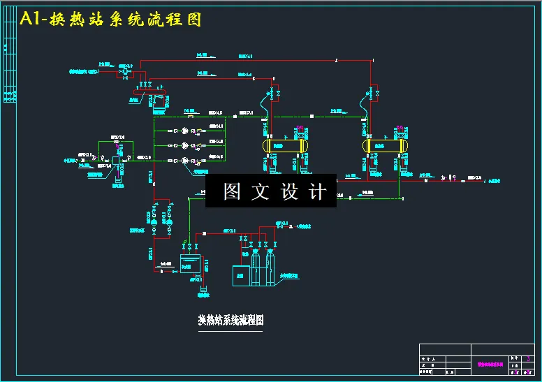 换热站系统流程图