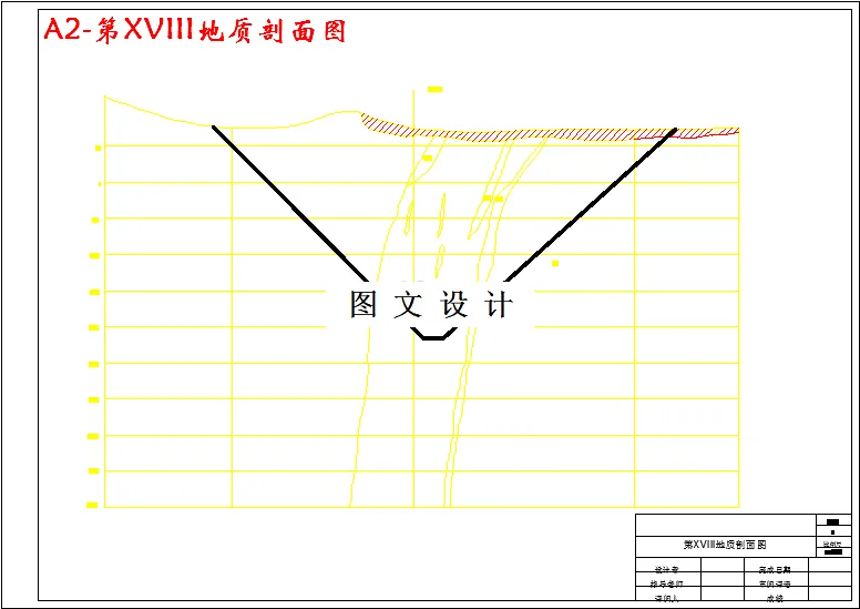 第XVIII地质剖面图