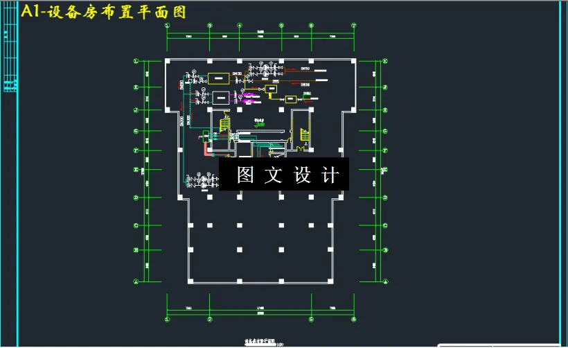 设备房布置平面图
