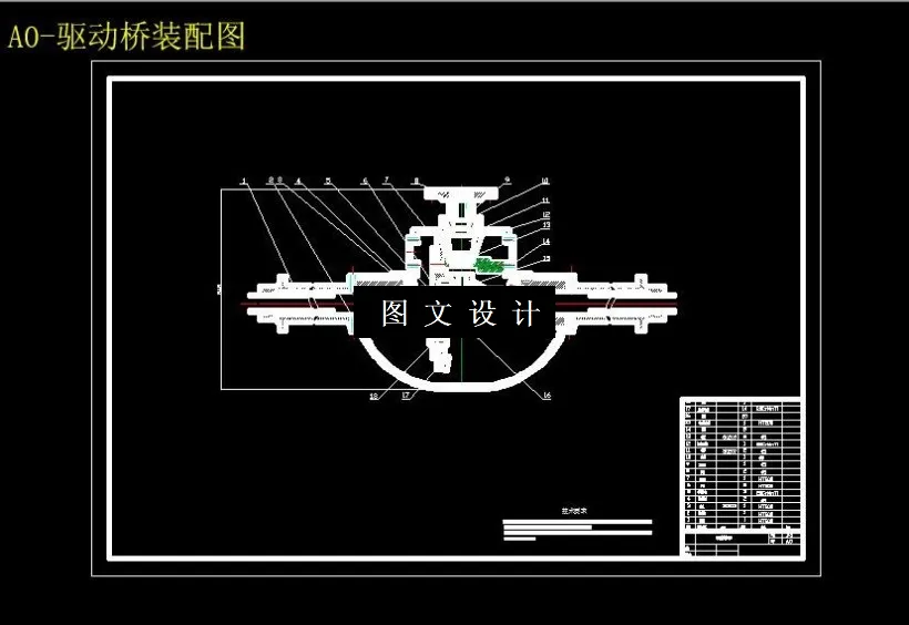 M6268-福特1.8轿车驱动桥设计过程以及计算