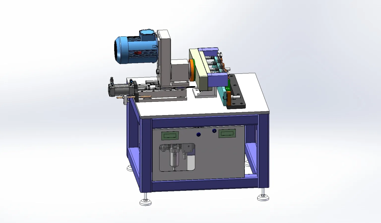 M6713-多轴钻孔机机械设计[含SW三维图]