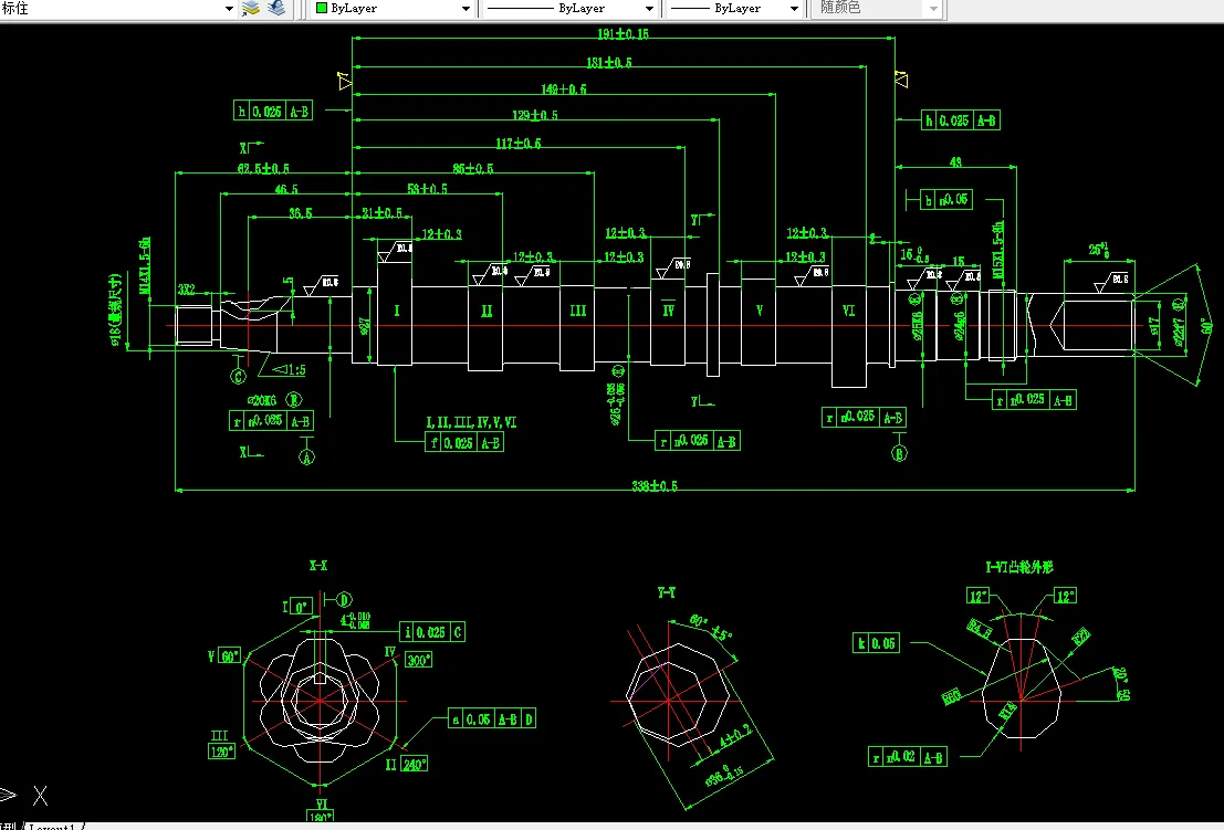 Q876-凸轮轴加工工艺及其夹具设计