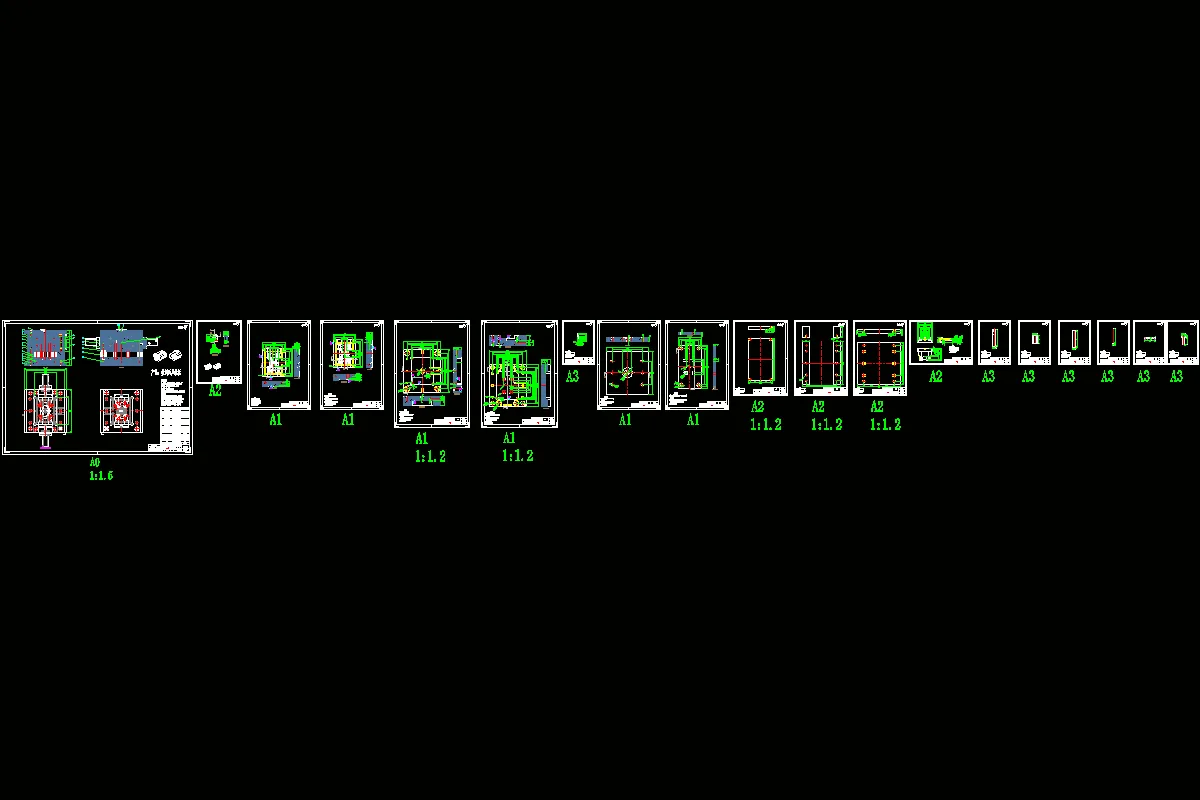 全部CAD图纸19张