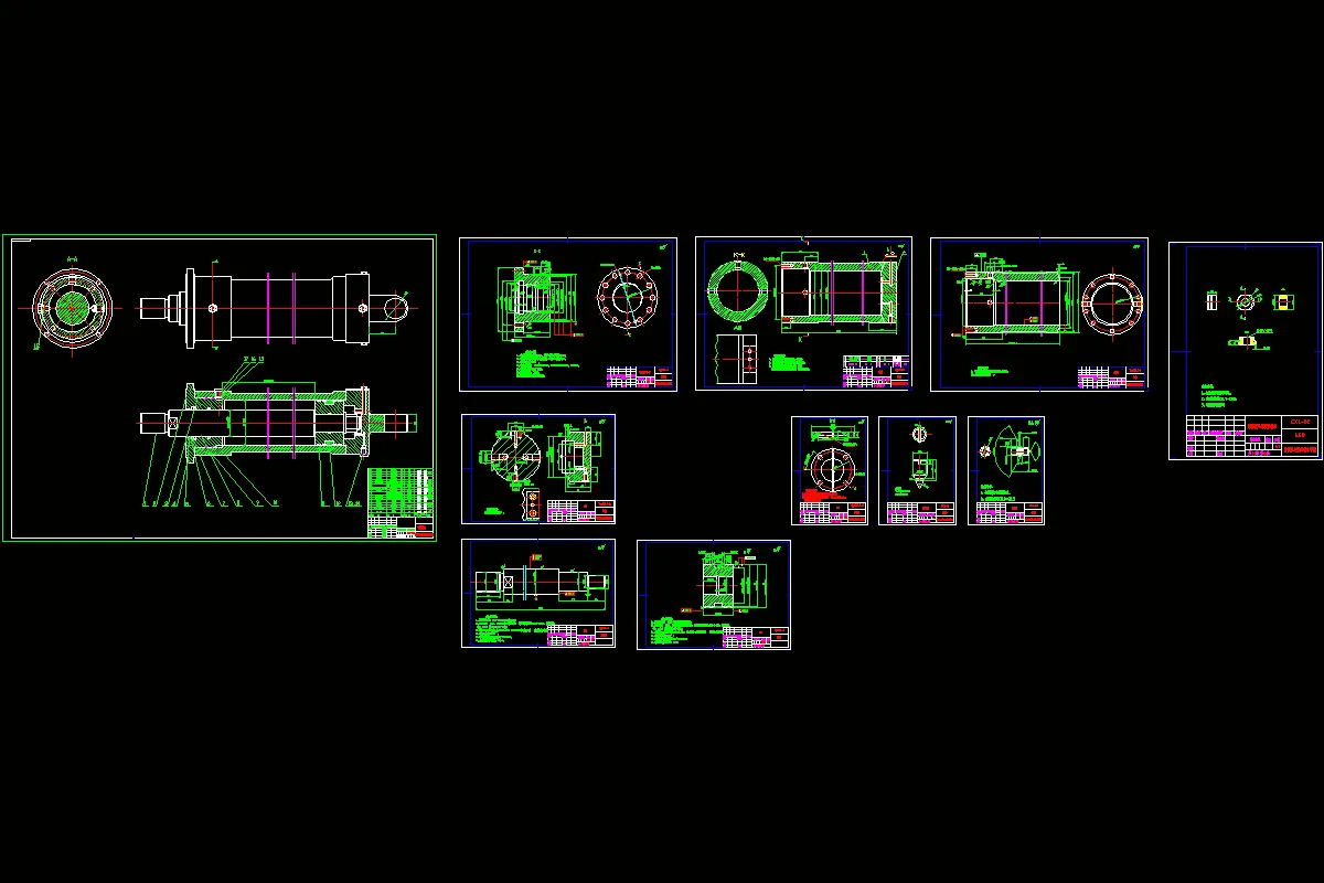 全部cad图纸11张