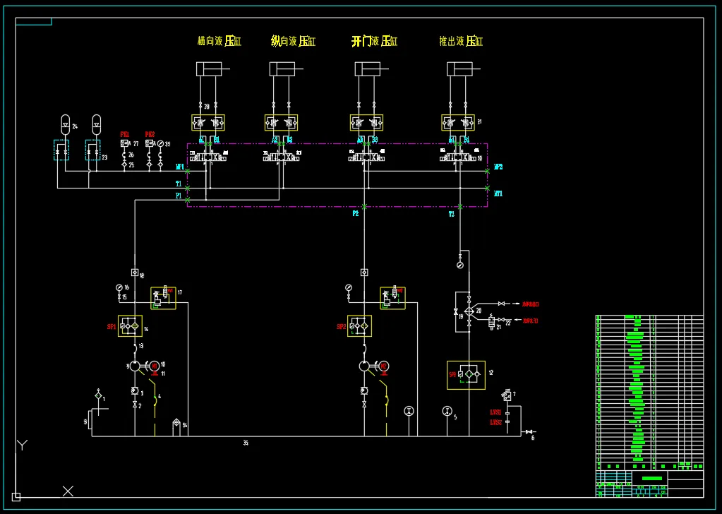 液压系统原理图