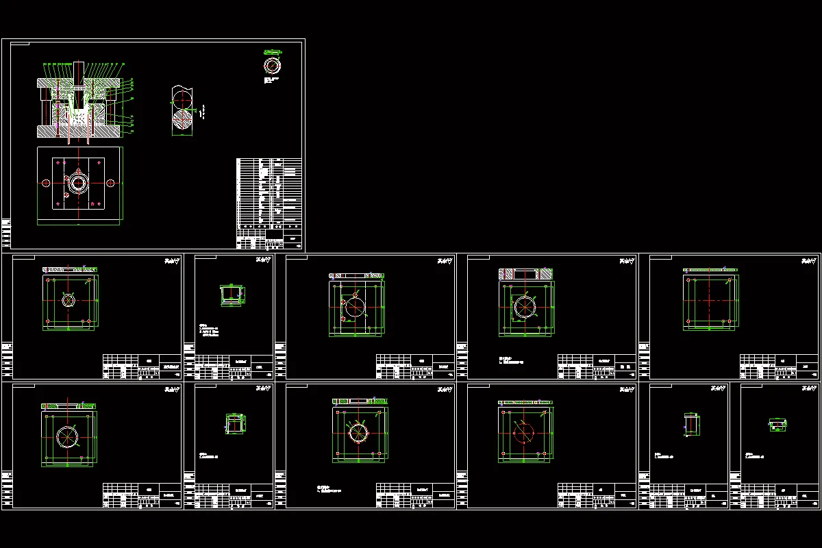 全部CAD图纸12张