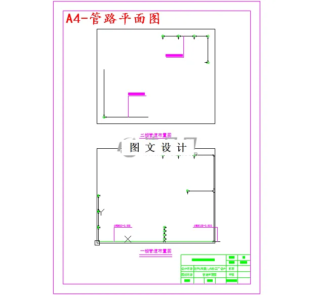 管路平面图