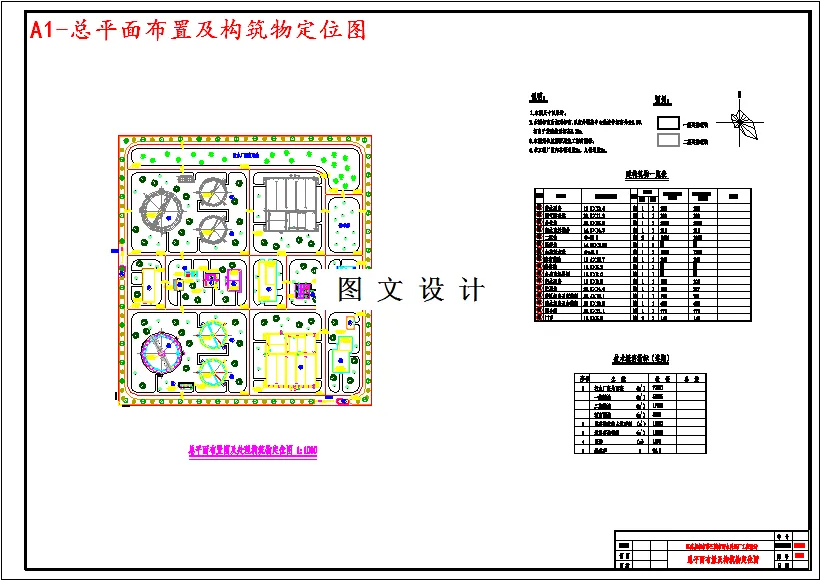 M3568-某4万m3d污水处理厂工程设计