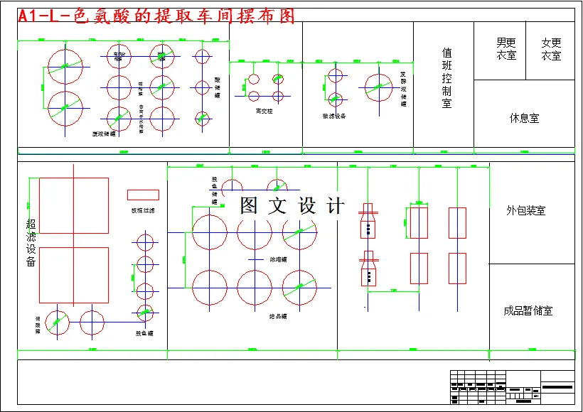 M4050-发酵法年产4000吨L-色氨酸提取车间设计
