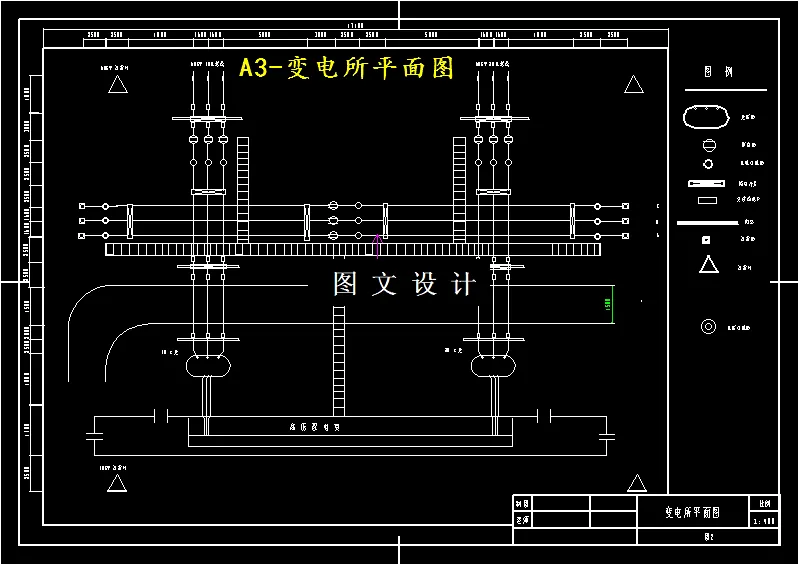 变电所平面图
