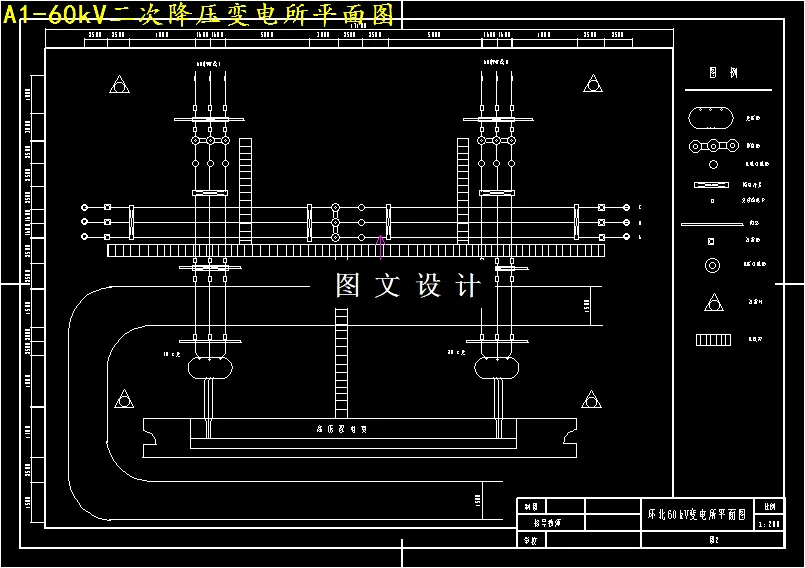 变电所平面图