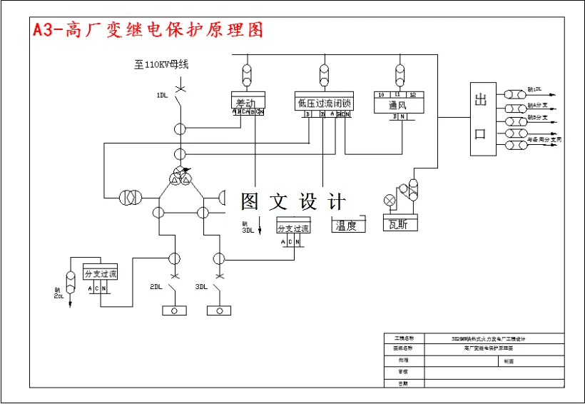 继电保护原理图