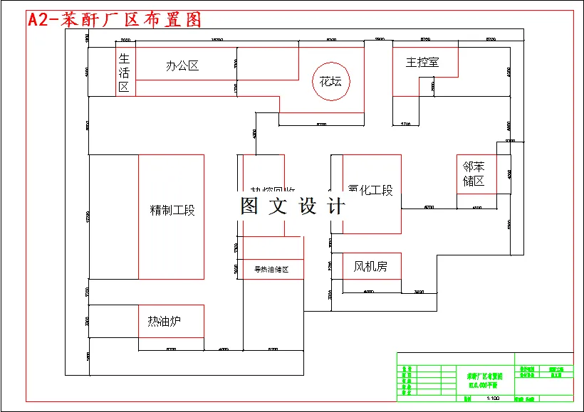 苯酐厂区布置图