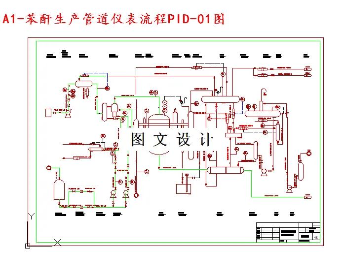 生产管道仪表流程PID-01图