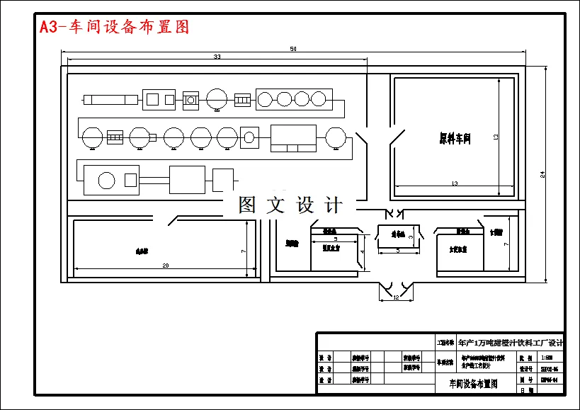 车间设备布置图