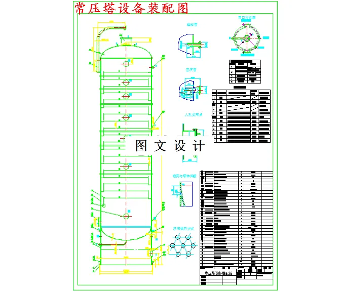 M4785-年产30万吨甲醇水双效精馏工段工艺设计