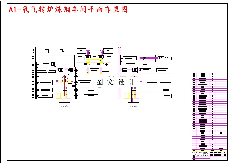 车间平面布置图