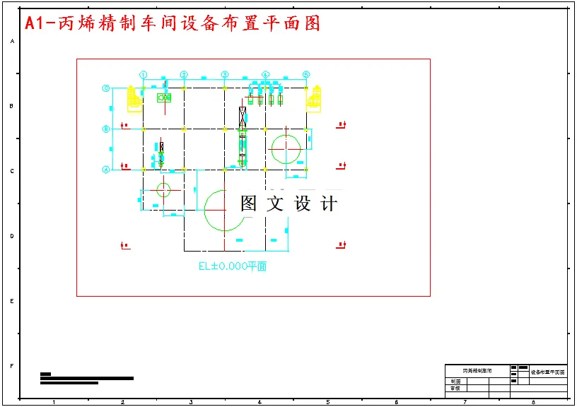 设备布置平面图