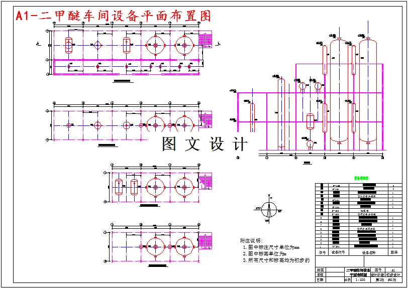 设备平面布置图