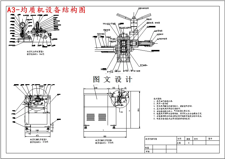 均质机设备结构图
