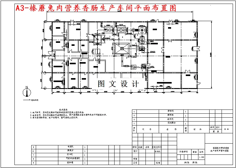 车间平面布置图
